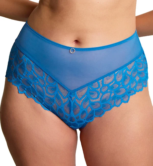 Panache Allure Deep Brief (10764) - Azure Blue