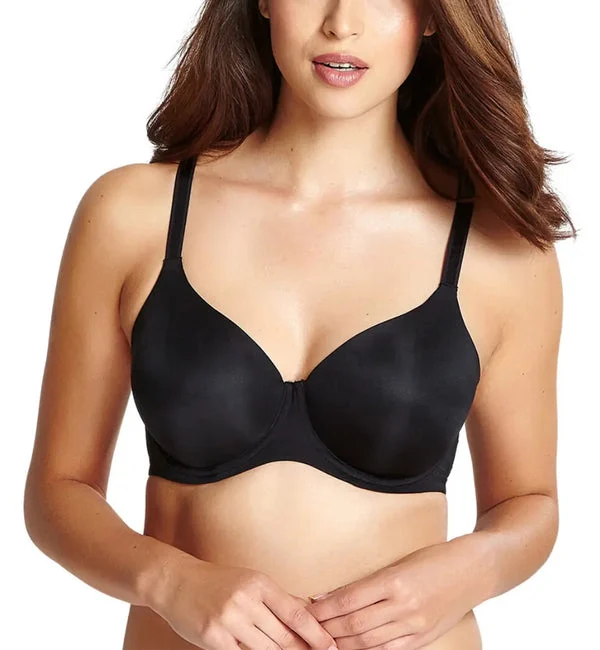 Panache Porcelain Elan Seamless Non-Padded Underwire Bra (7328) - Black
