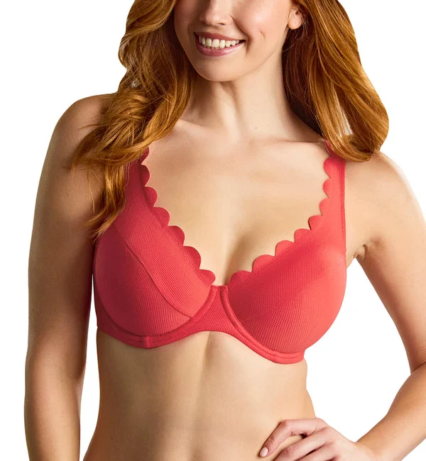 Panache Spirit Lauren Plunge Underwire Bikini Top (SW1784) - Red