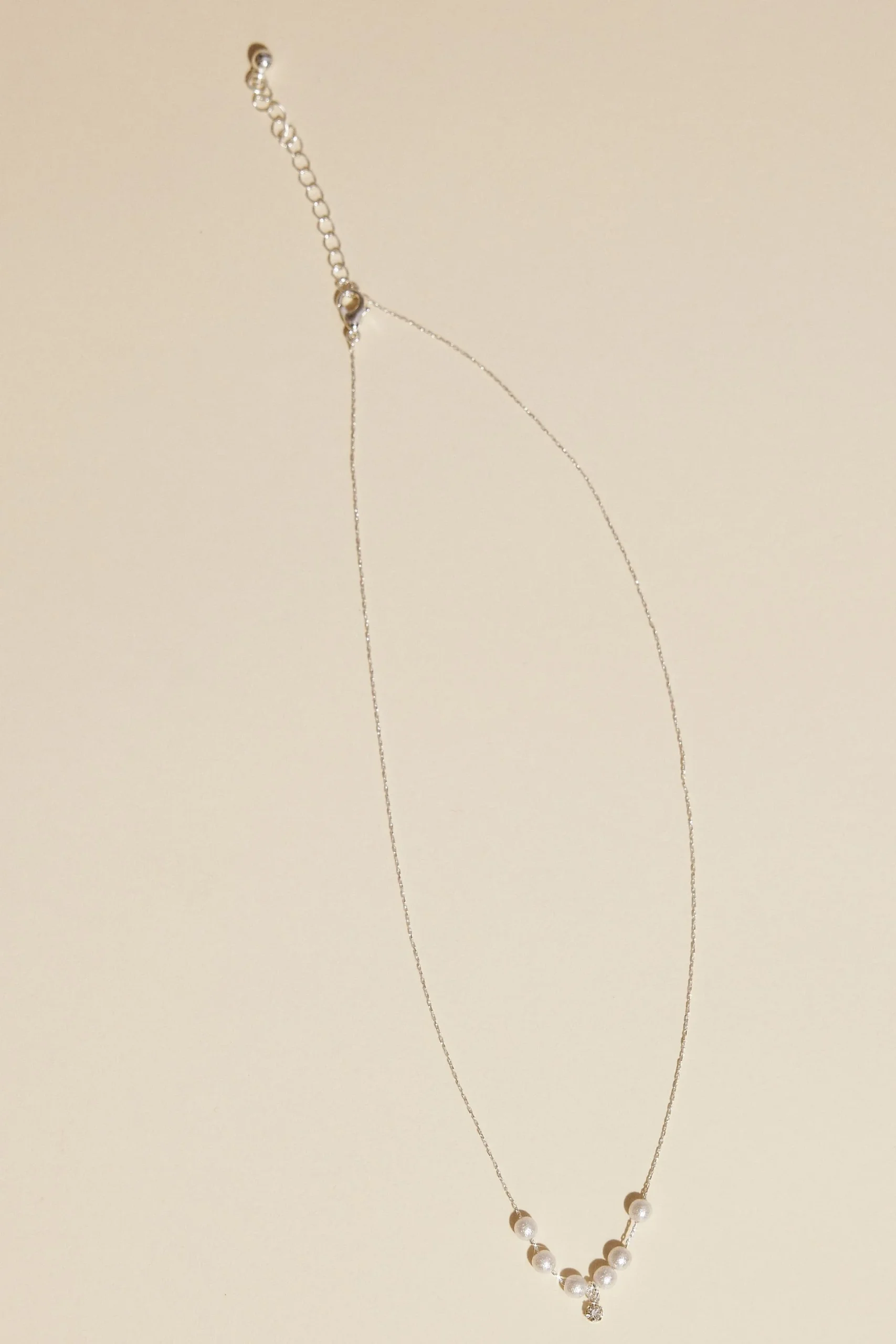 Pearl and Crystal Necklace
