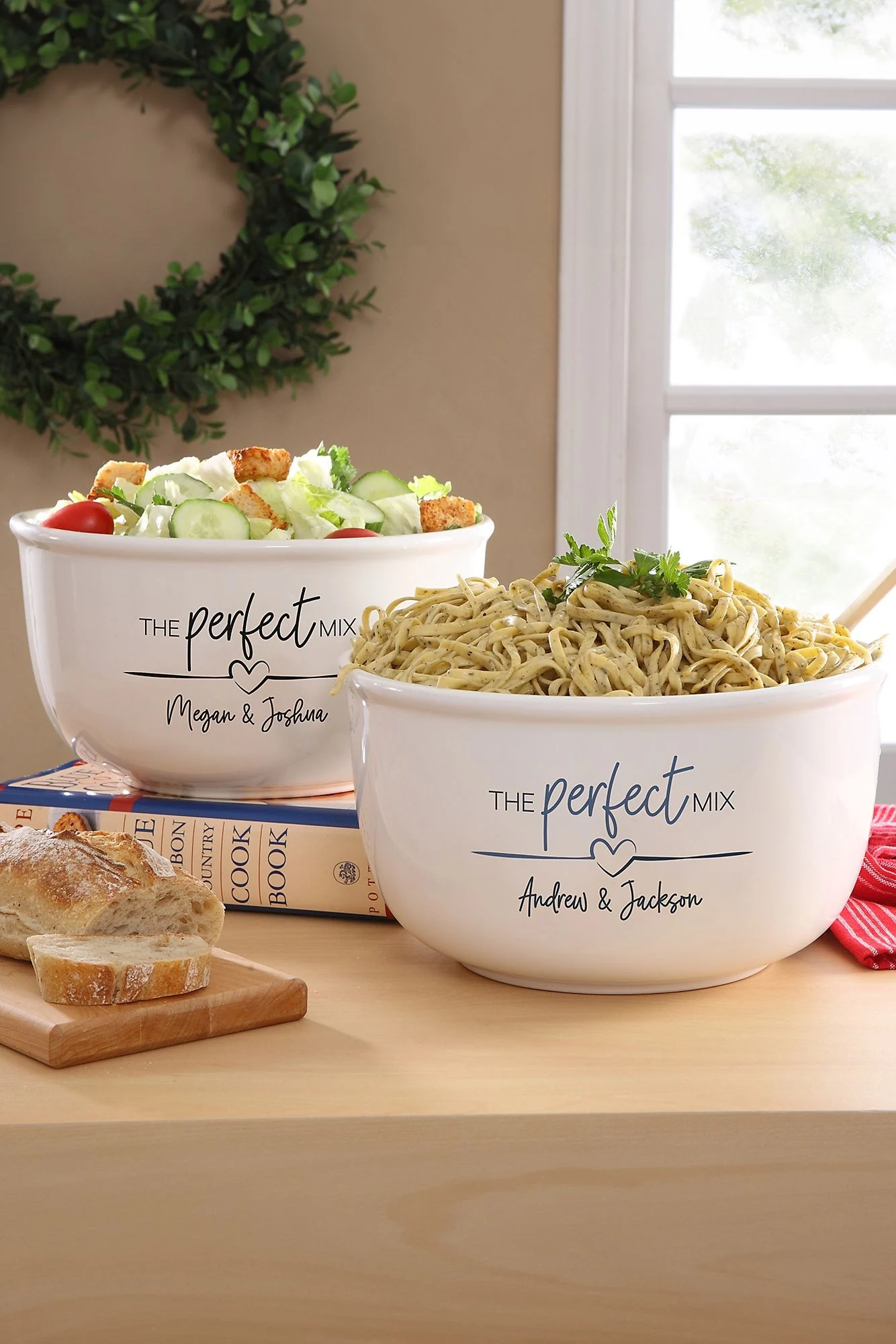 The Perfect Mix Personalized Serving Bowl