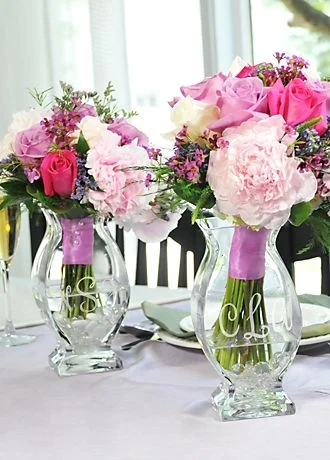 Personalized Affinity Wedding Reception Vase