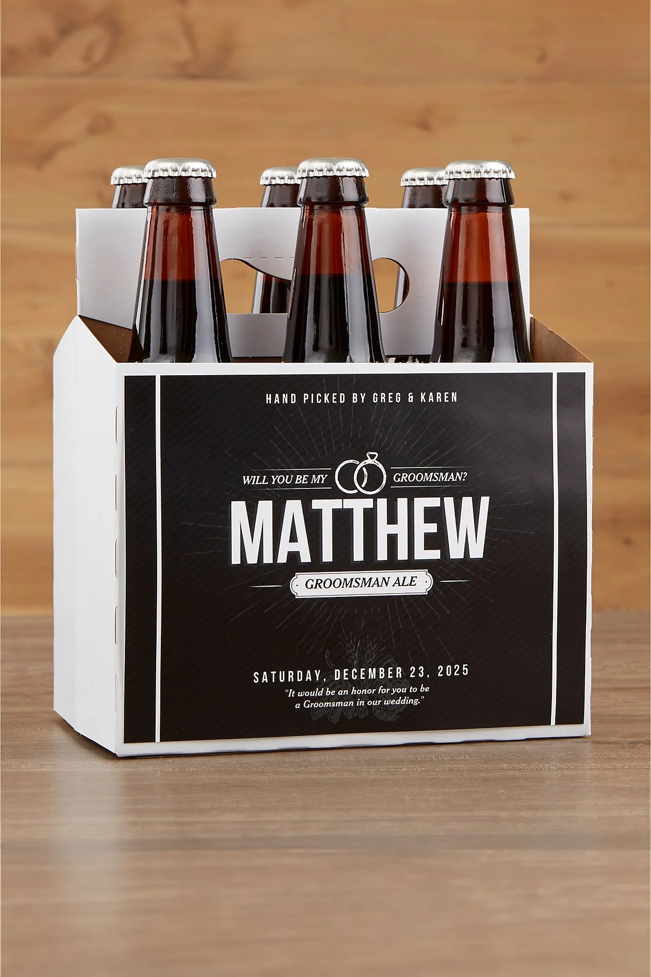 Personalized Beer Bottle LabelsCarrier