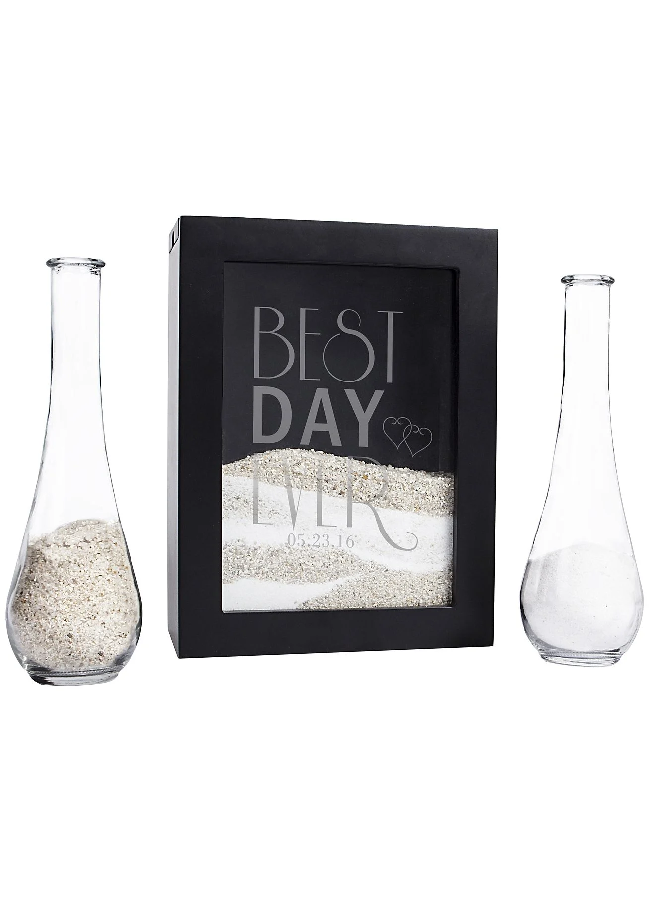 Personalized Best Day Ever Unity Shadow Box Set