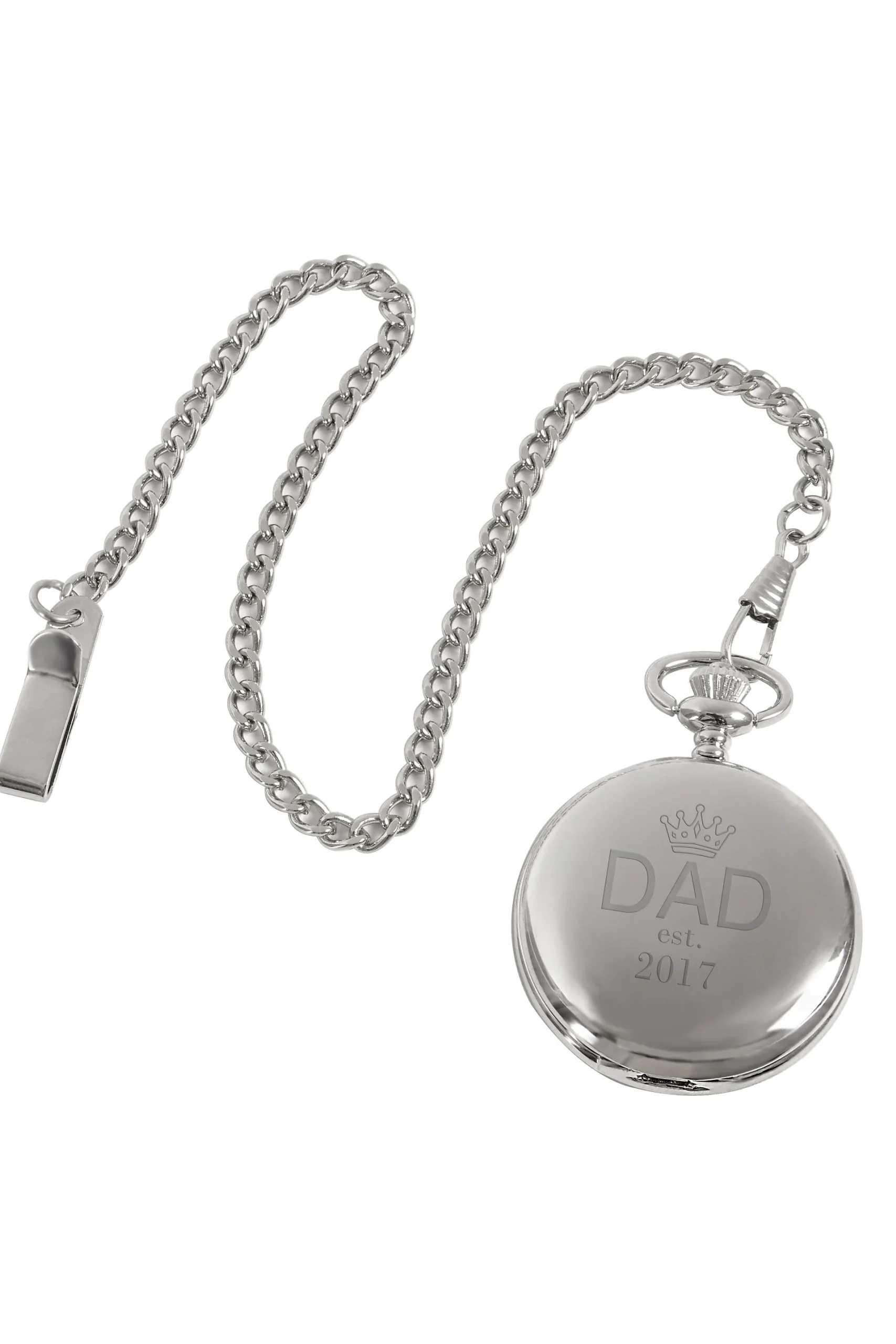 Personalized Dad Pocket Watch