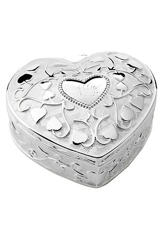 Personalized Heart to Heart Keepsake Box