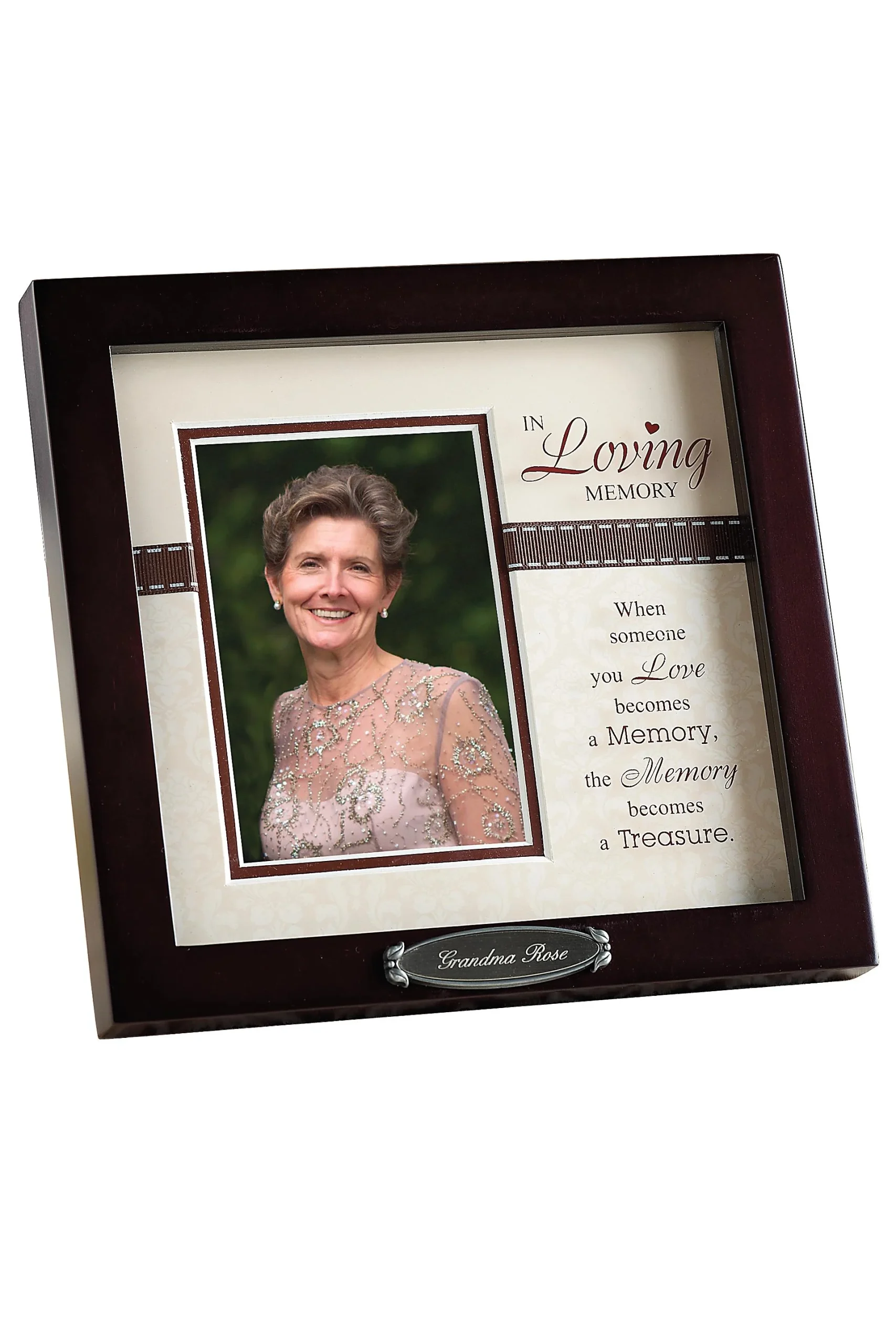 Personalized In Loving Memory Frame with Plaque