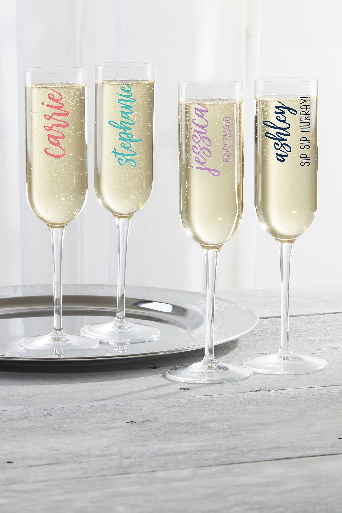 Personalized Luigi Bormioli Champagne Flute
