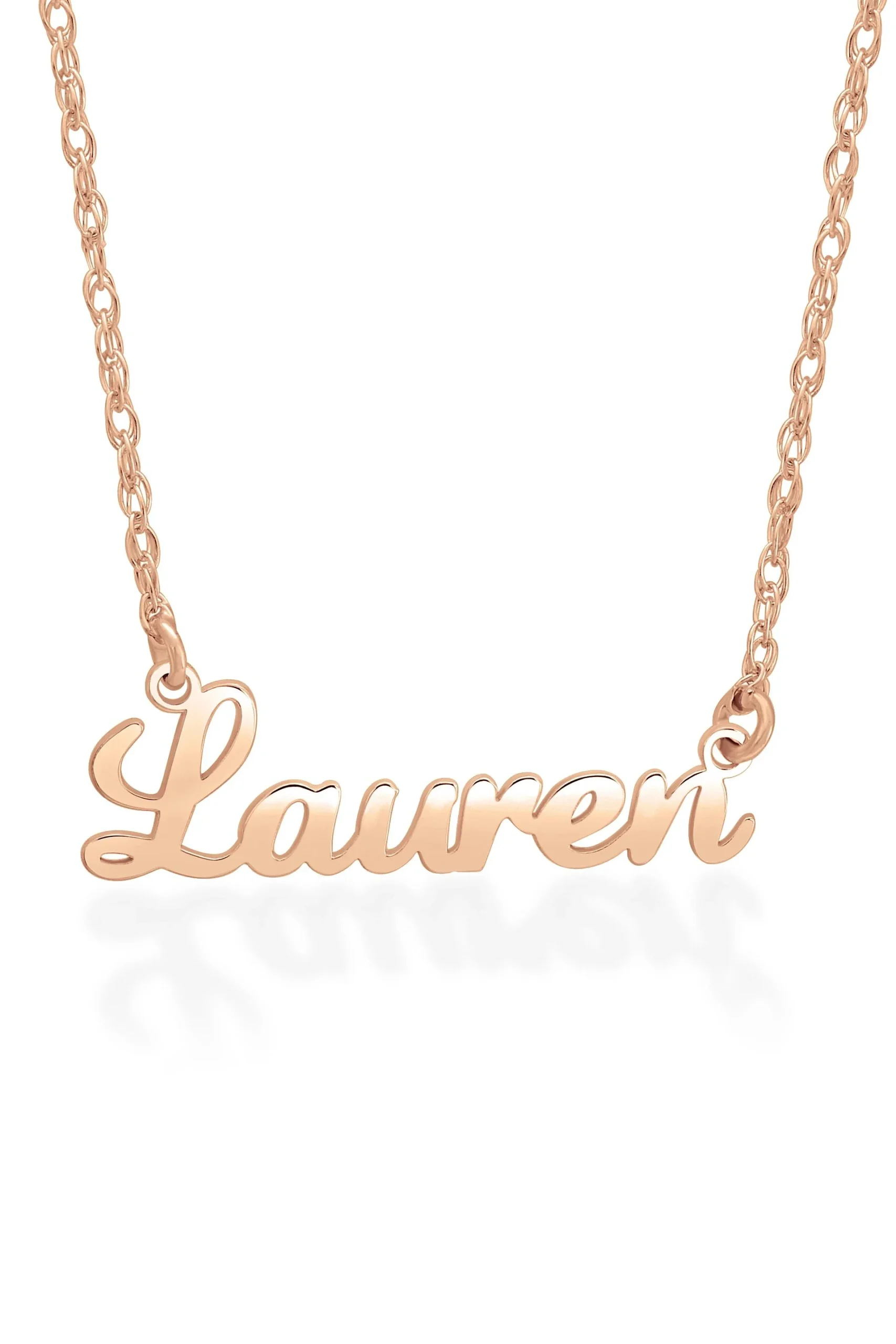 Personalized Name Script Necklace