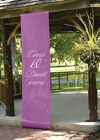 Personalized Names and Date Banner