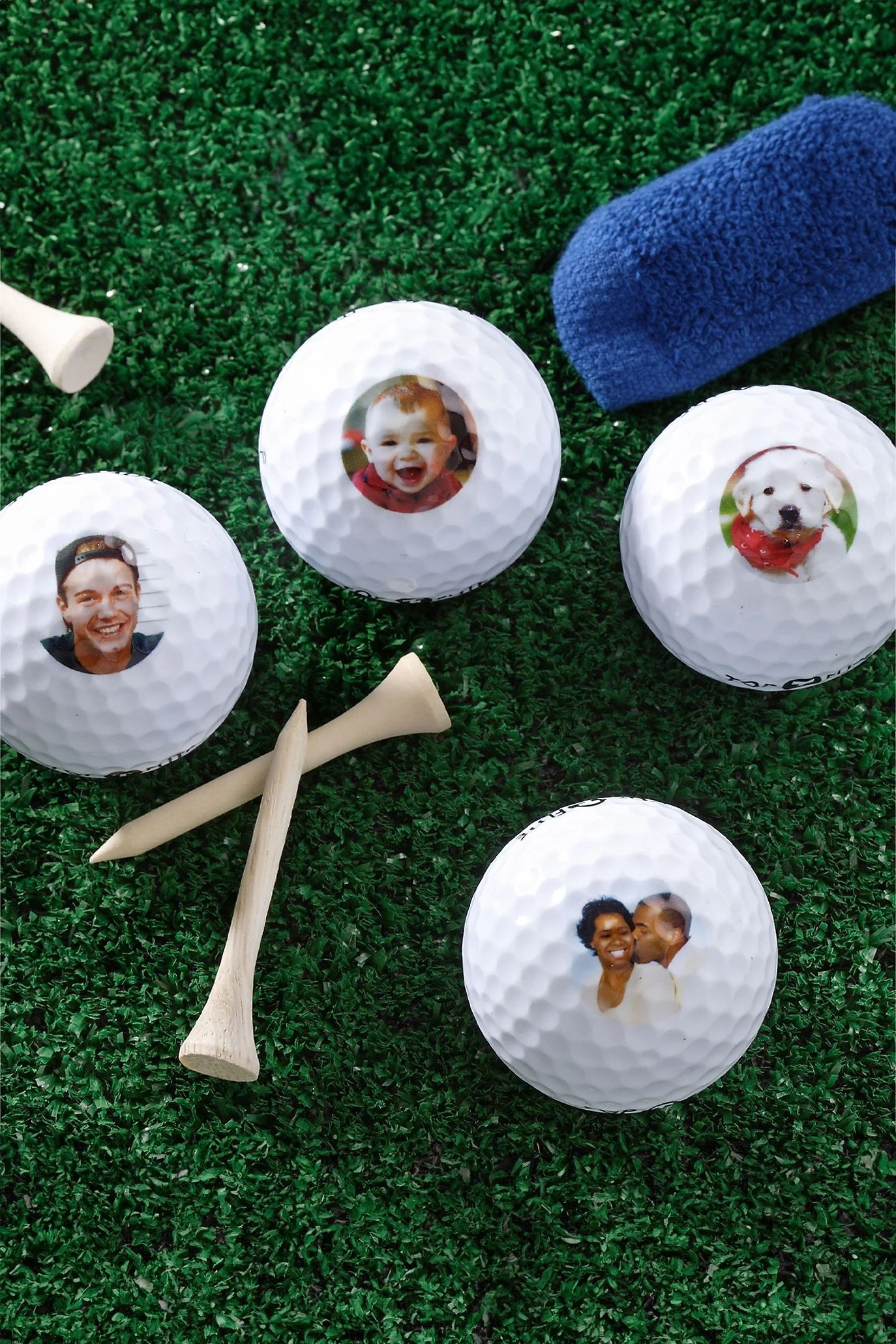 Personalized Photo Golf Ball Set of 12