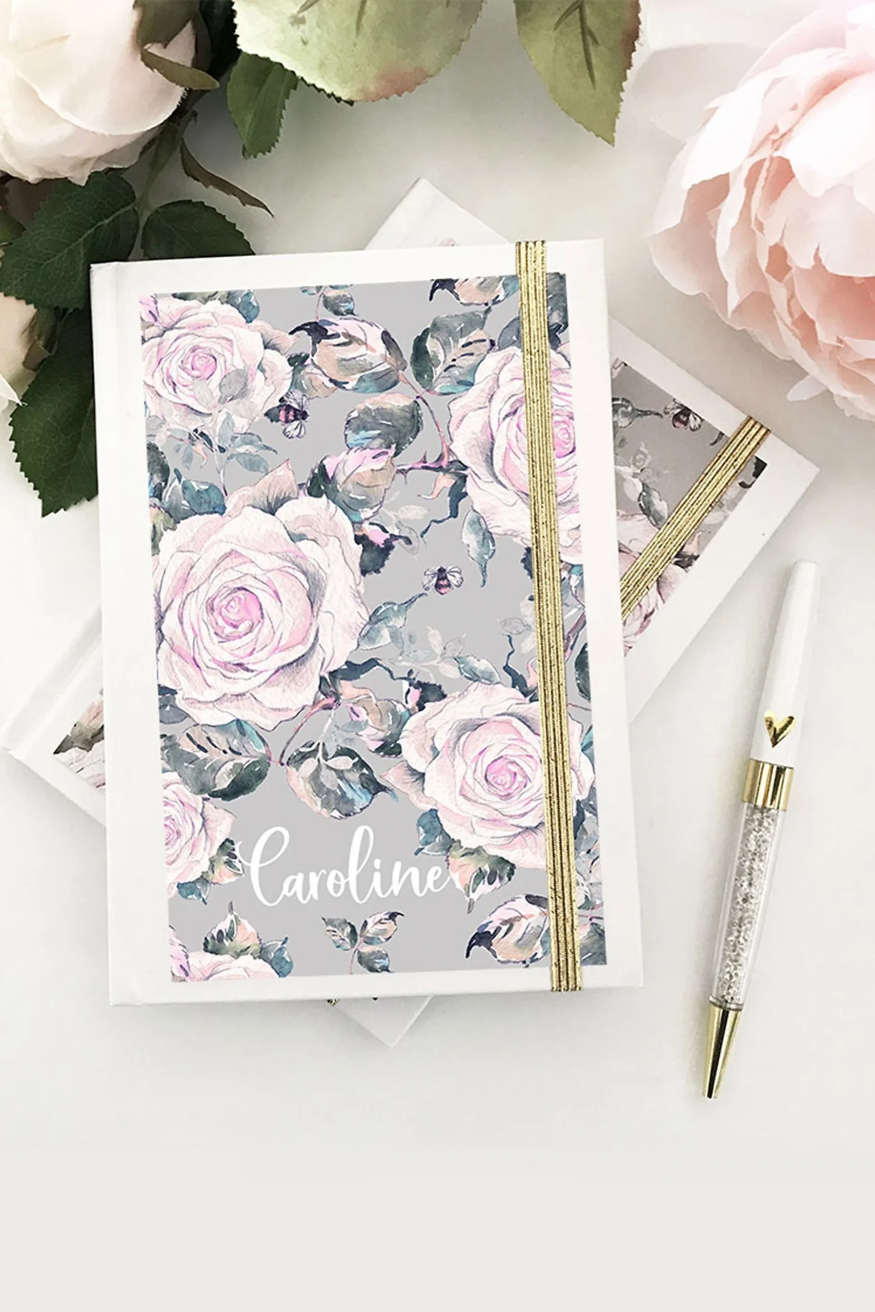Personalized Rose Garden Journal