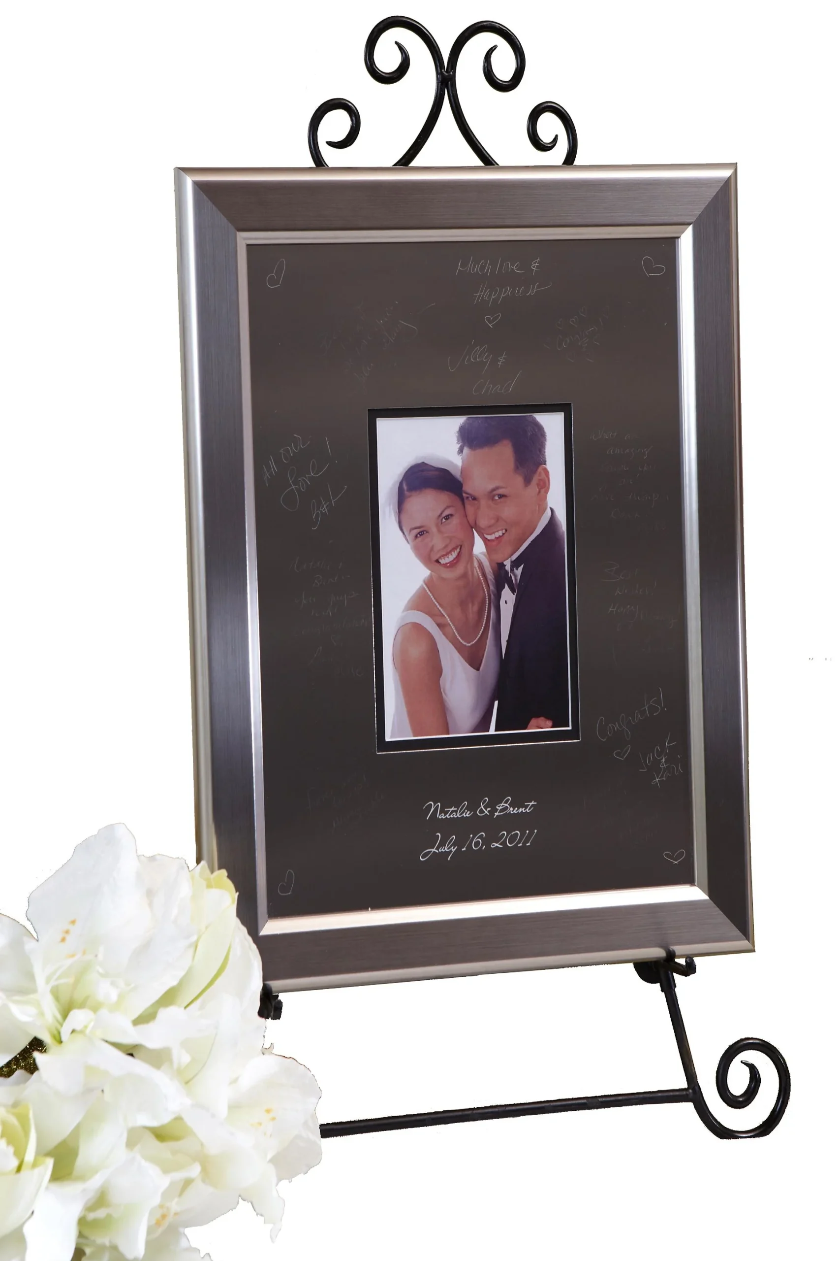 Personalized Signature Frame With Titanium Frame