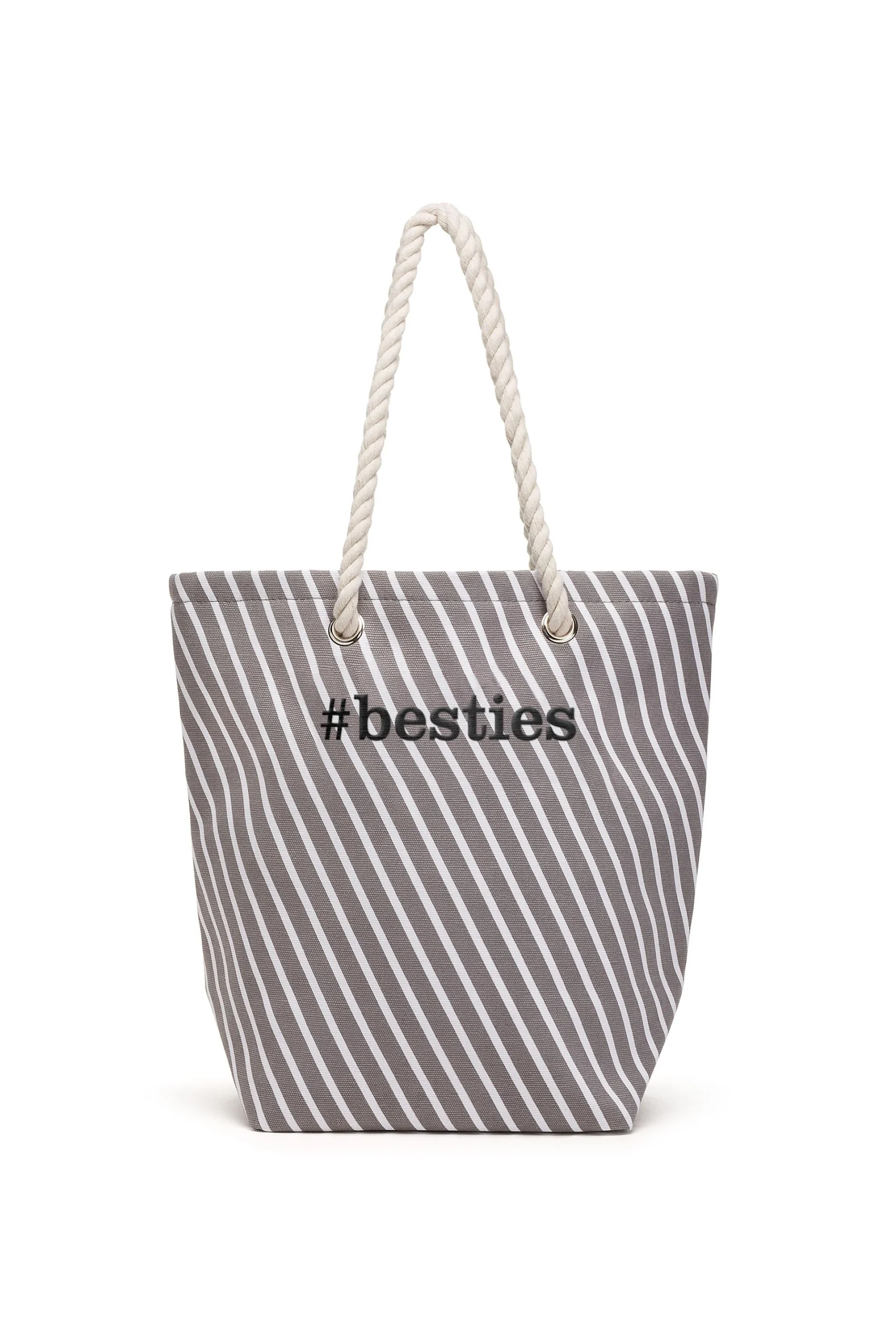 Personalized Stripe Cabana Tote