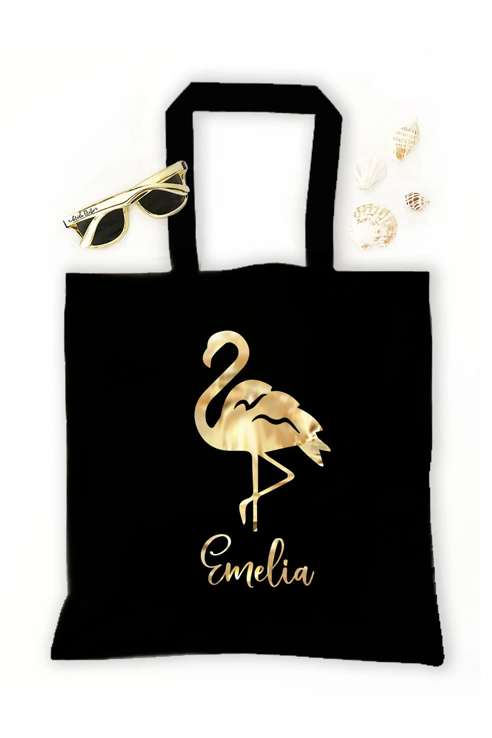 Personalized Tropical Tote Bags
