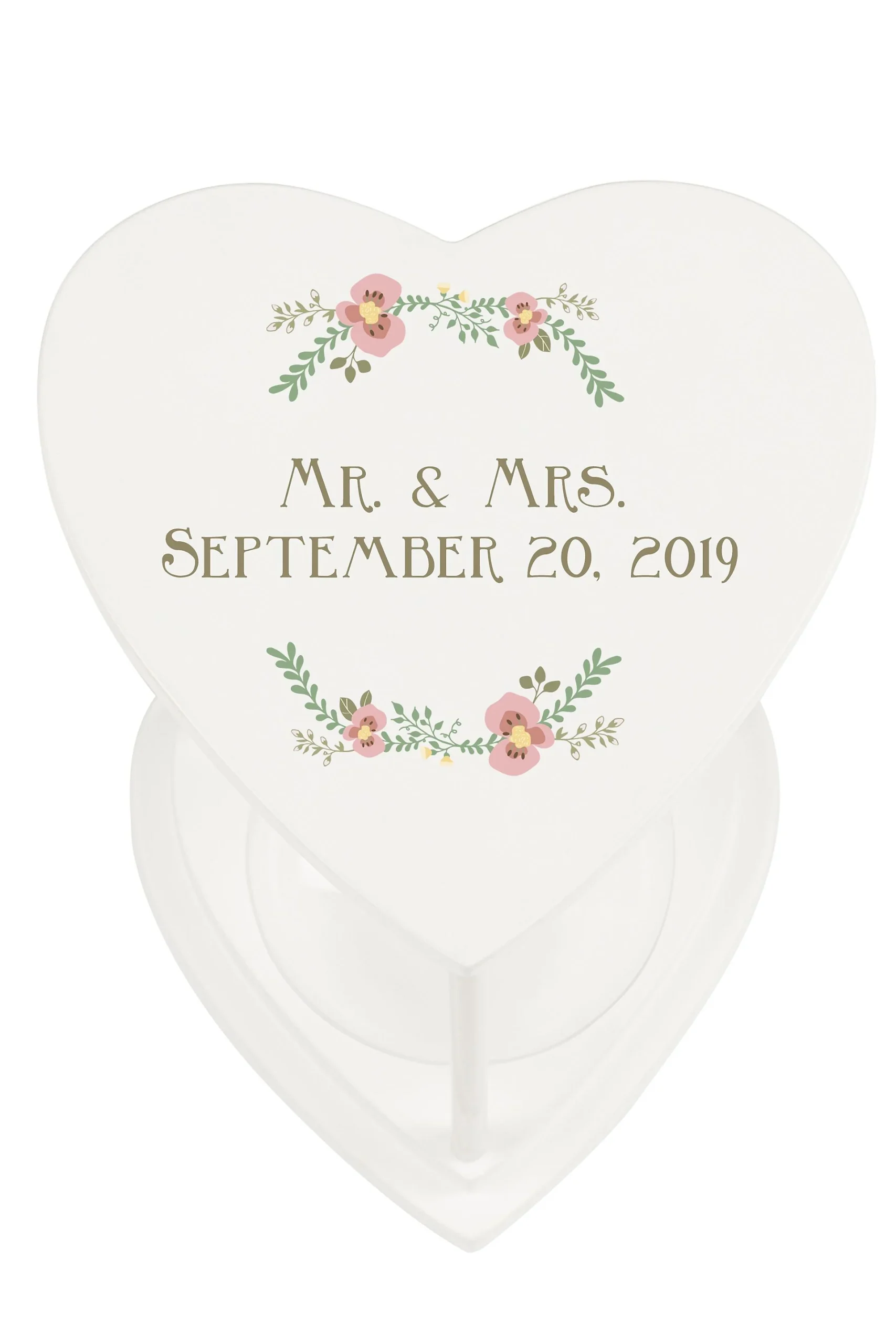 Personalized Unity Sand Ceremony Hourglass Set