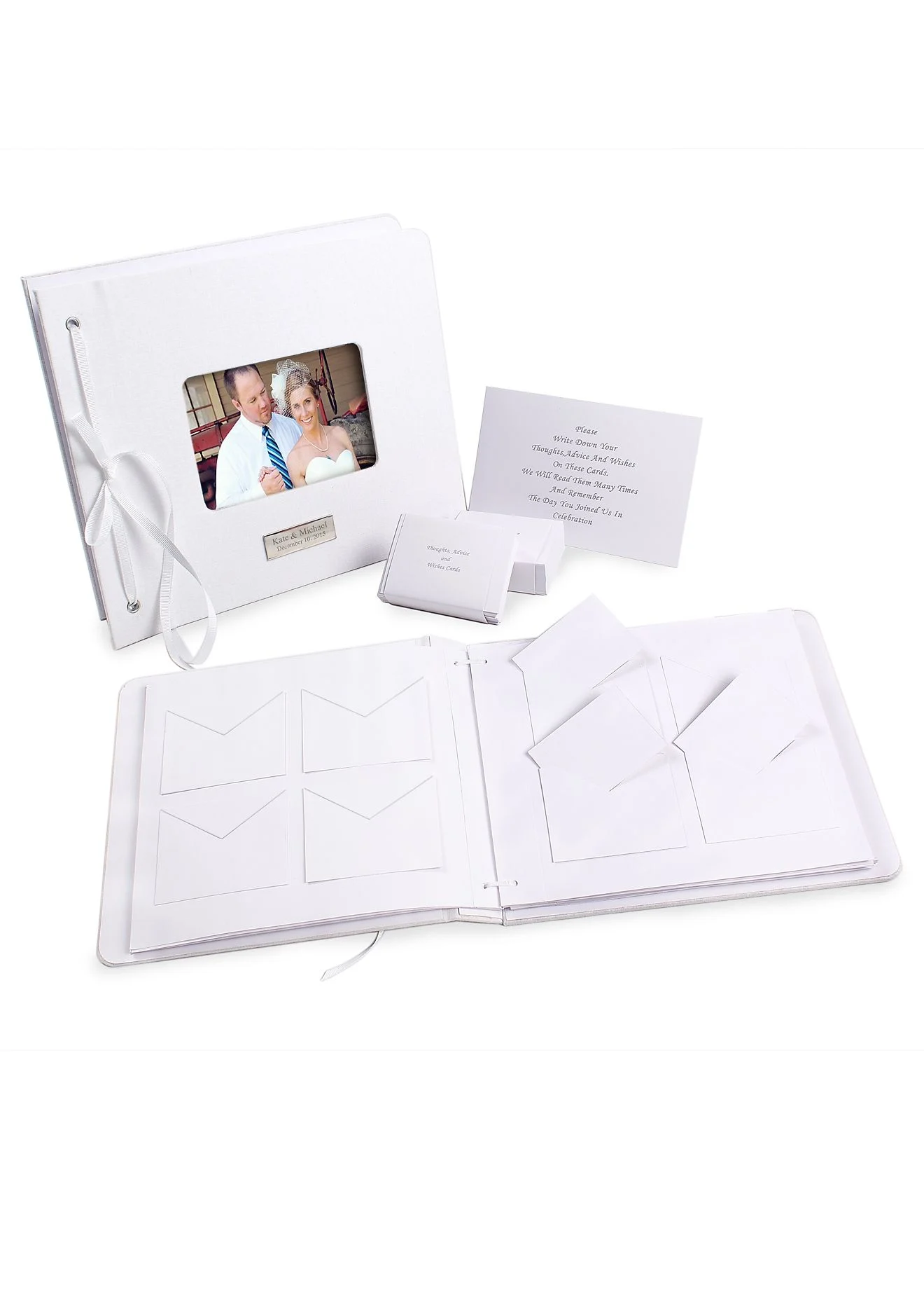 Personalized Wedding Wishes Envelope Guest Book