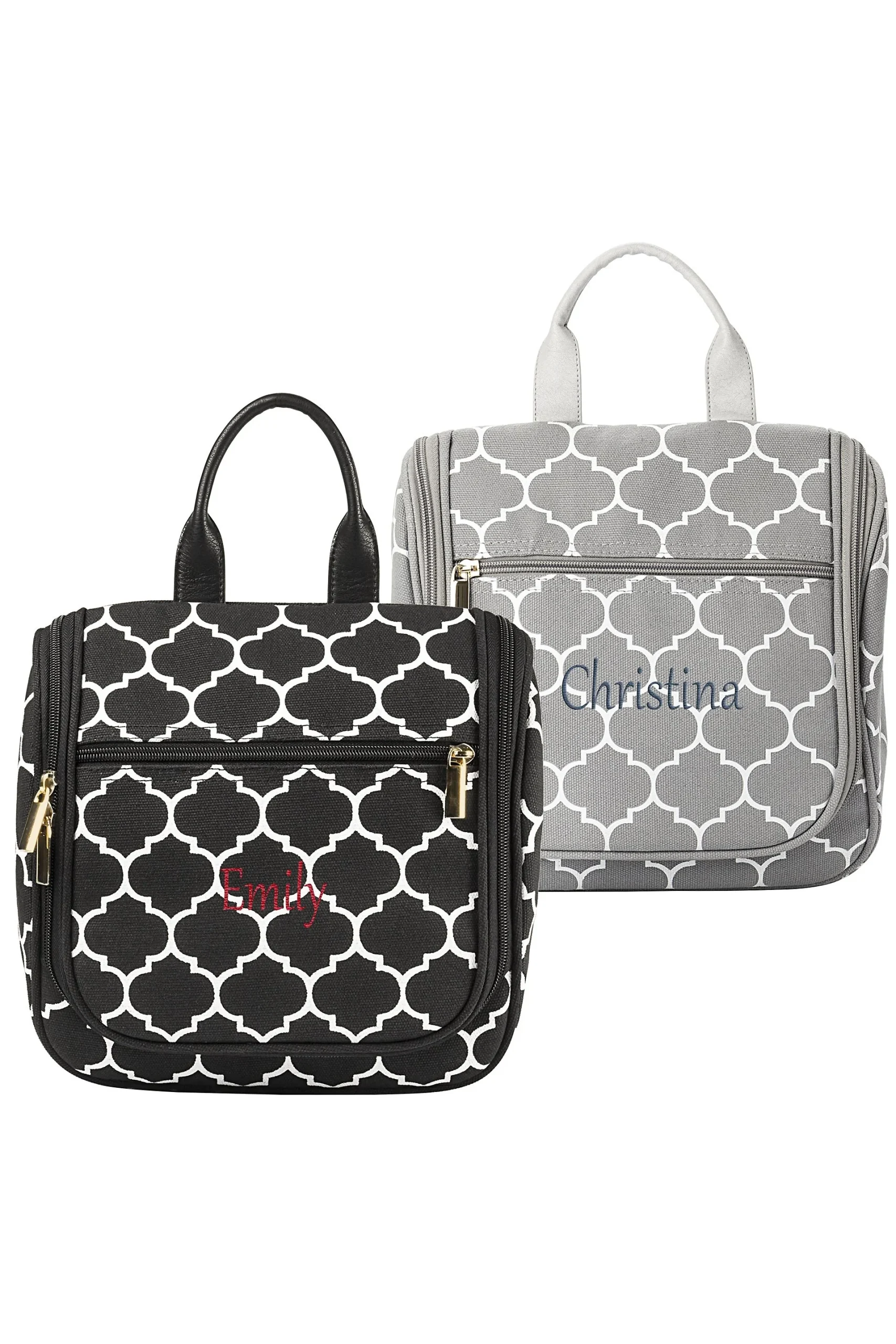 Personalized Womens Hanging Cosmetic Bag