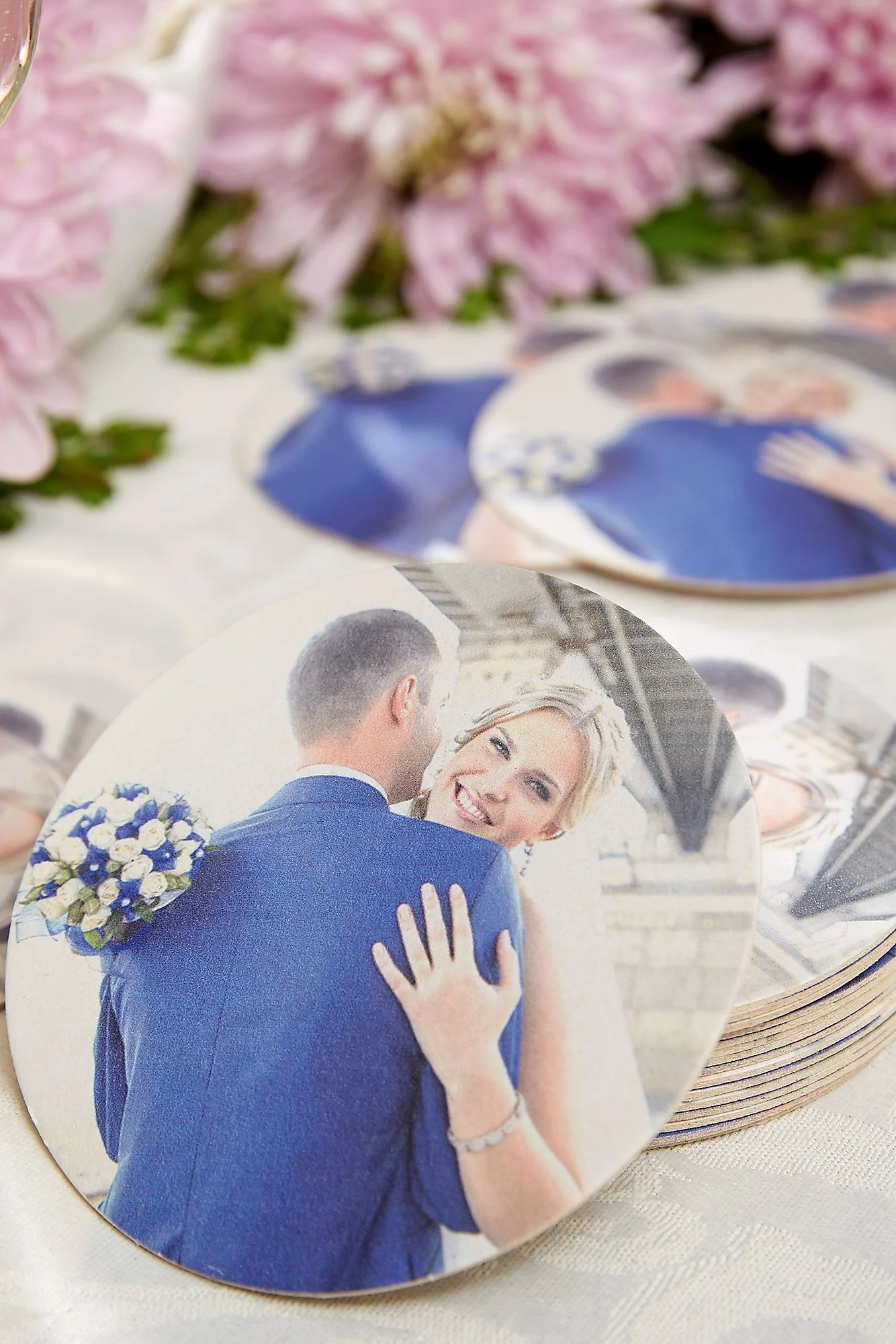 Picture Perfect Personalized Paper Photo Coasters