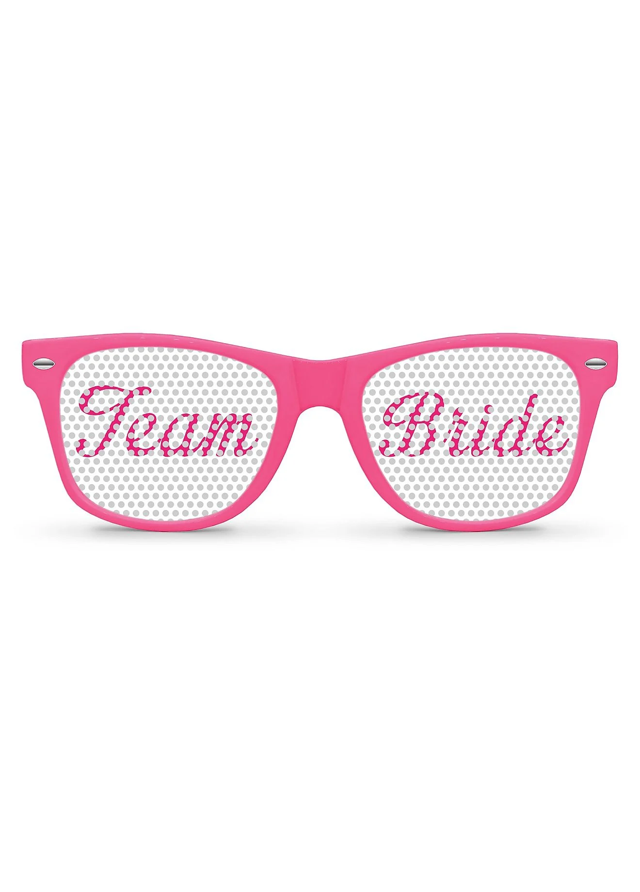 Pink Team Bride Sunglasses