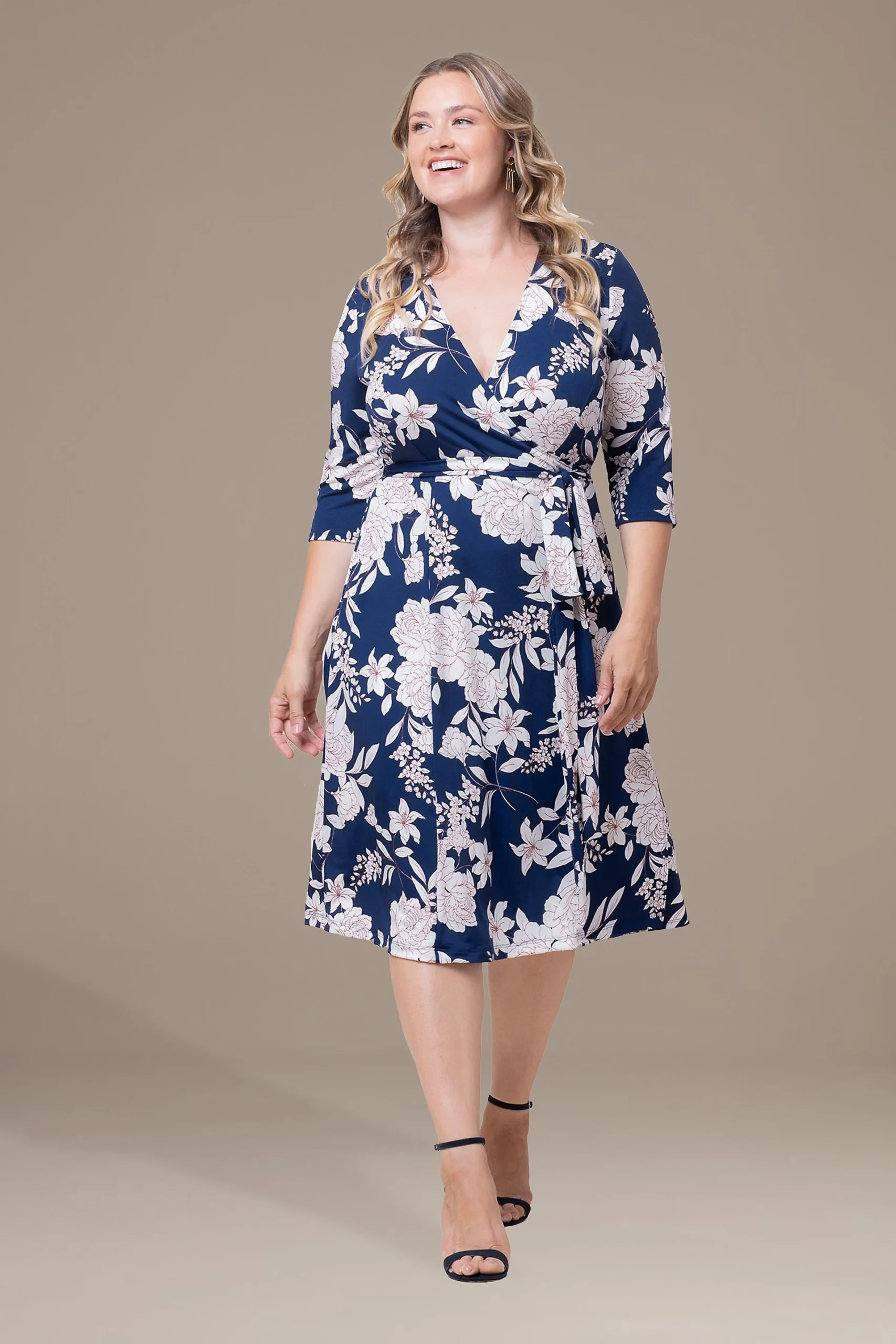 Plus Size Signature A-Line Wrap Dress