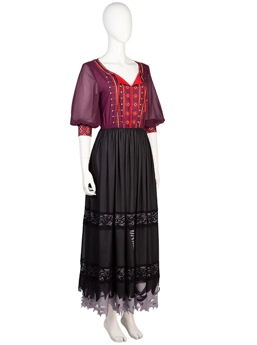Reality TV Show Critical Role Laudna Halloween Cosplay Costume Long Dress
