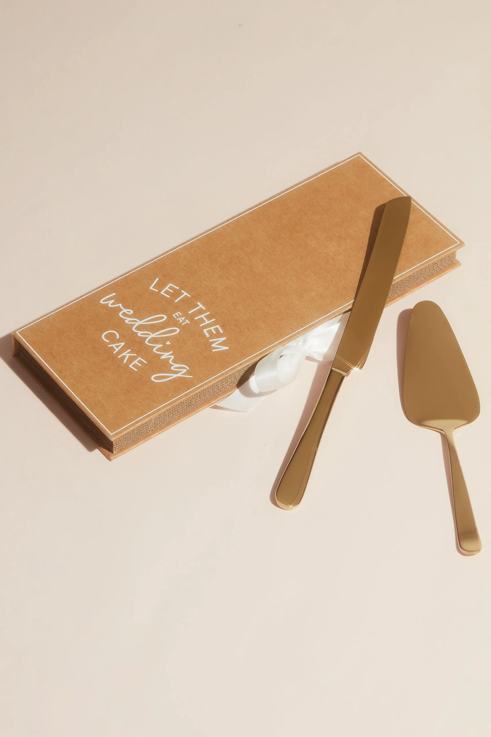 Recipe for a Sweet Marriage Cake Serving Set