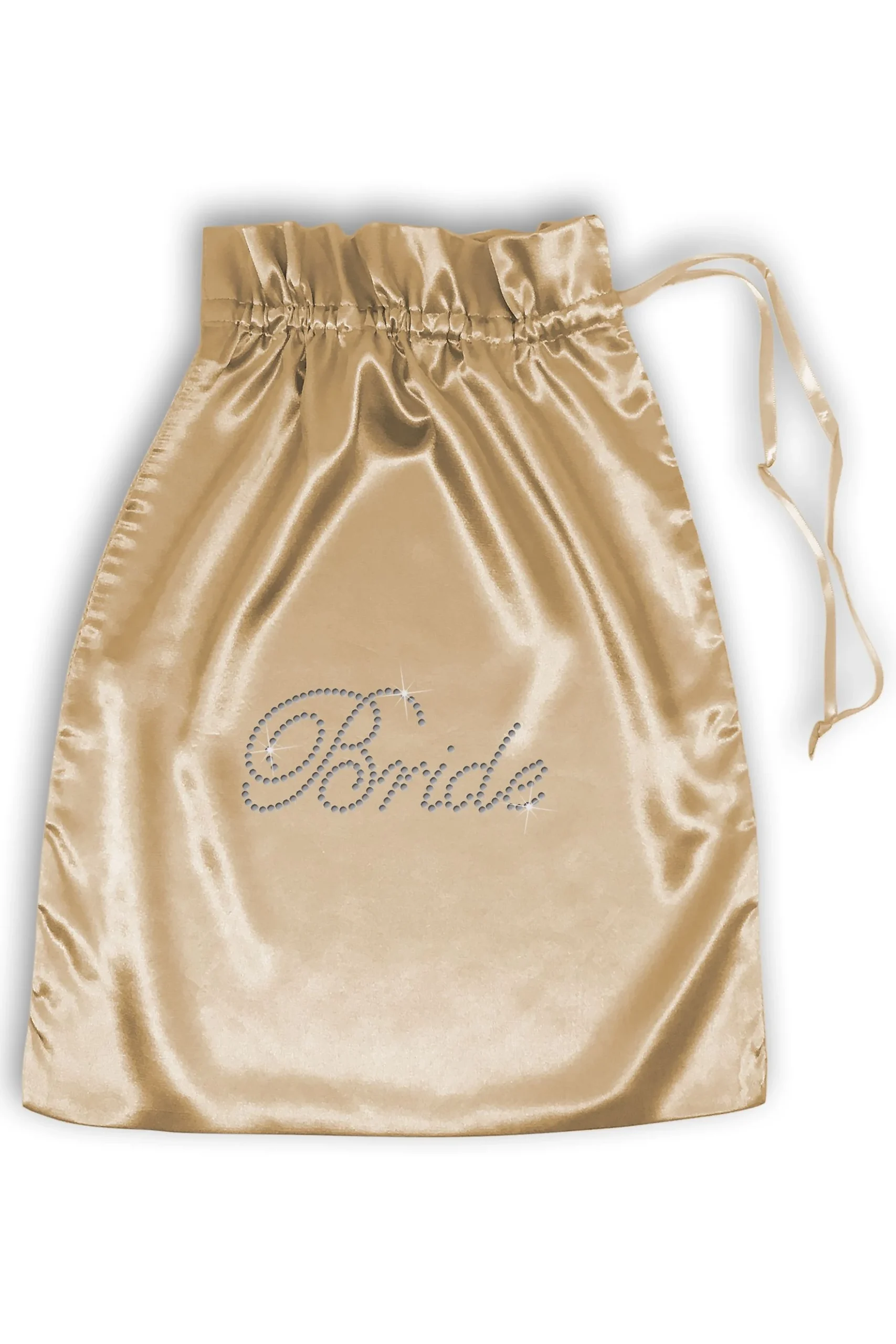 Rhinestone Bride Satin Bag