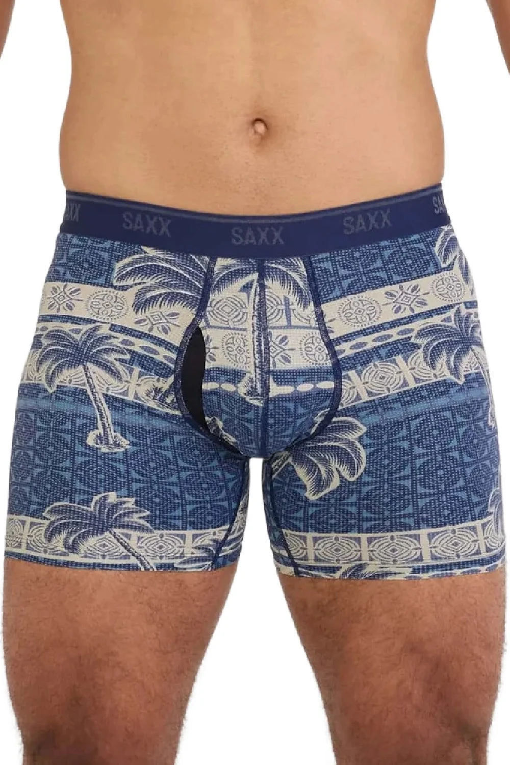 SAXX Quest Boxer SXBB65F-PGS (Palm Geo-Stone)