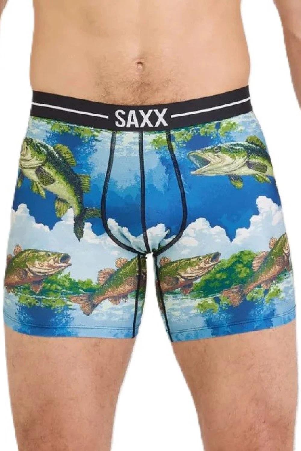 SAXX Volt Breathable Mesh Boxer SXBB85-BBM (Bitmap Bit Mouth)