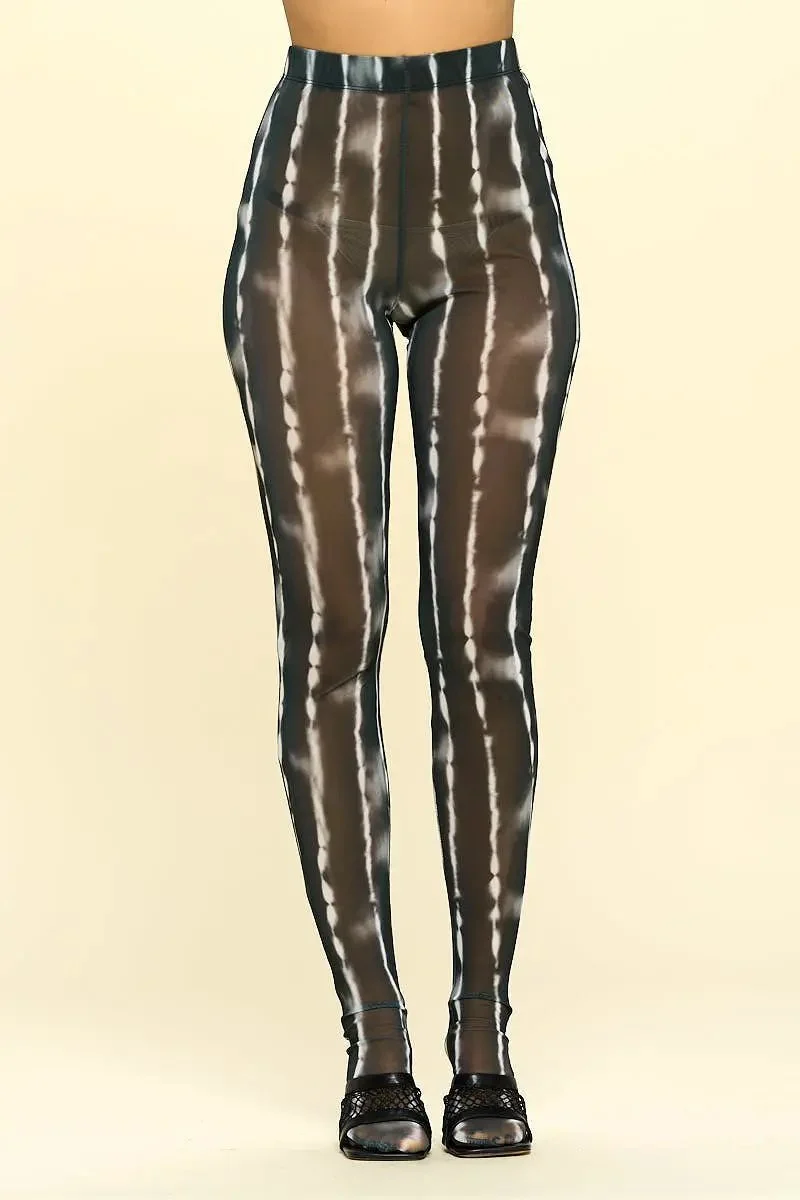 Sheer High Rise Leggings
