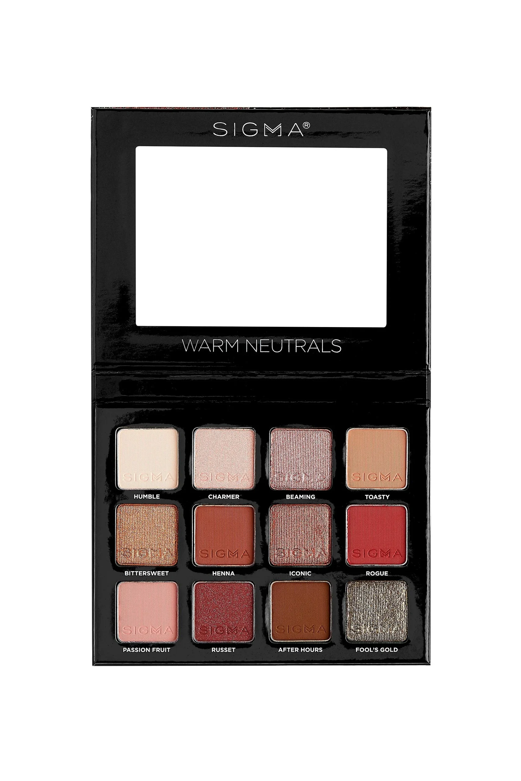 Sigma Beauty Warm Neutrals Eyeshadow Palette