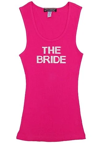 Silver Hologram Sequin The Bride Tank