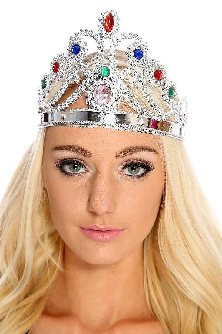Silver Seven Point Tiara