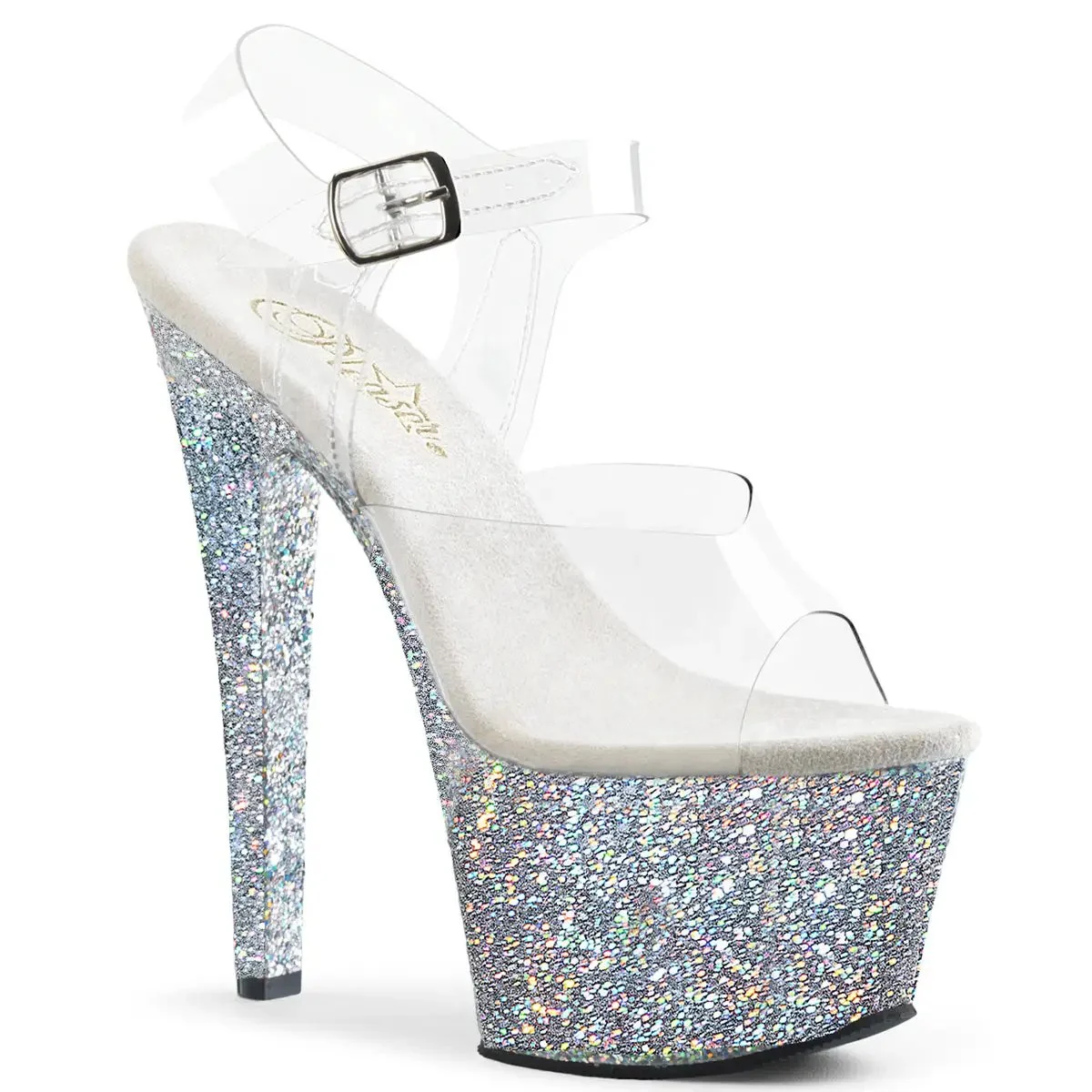 SKY-308LG Sexy Clear Bottom Platform High Heels