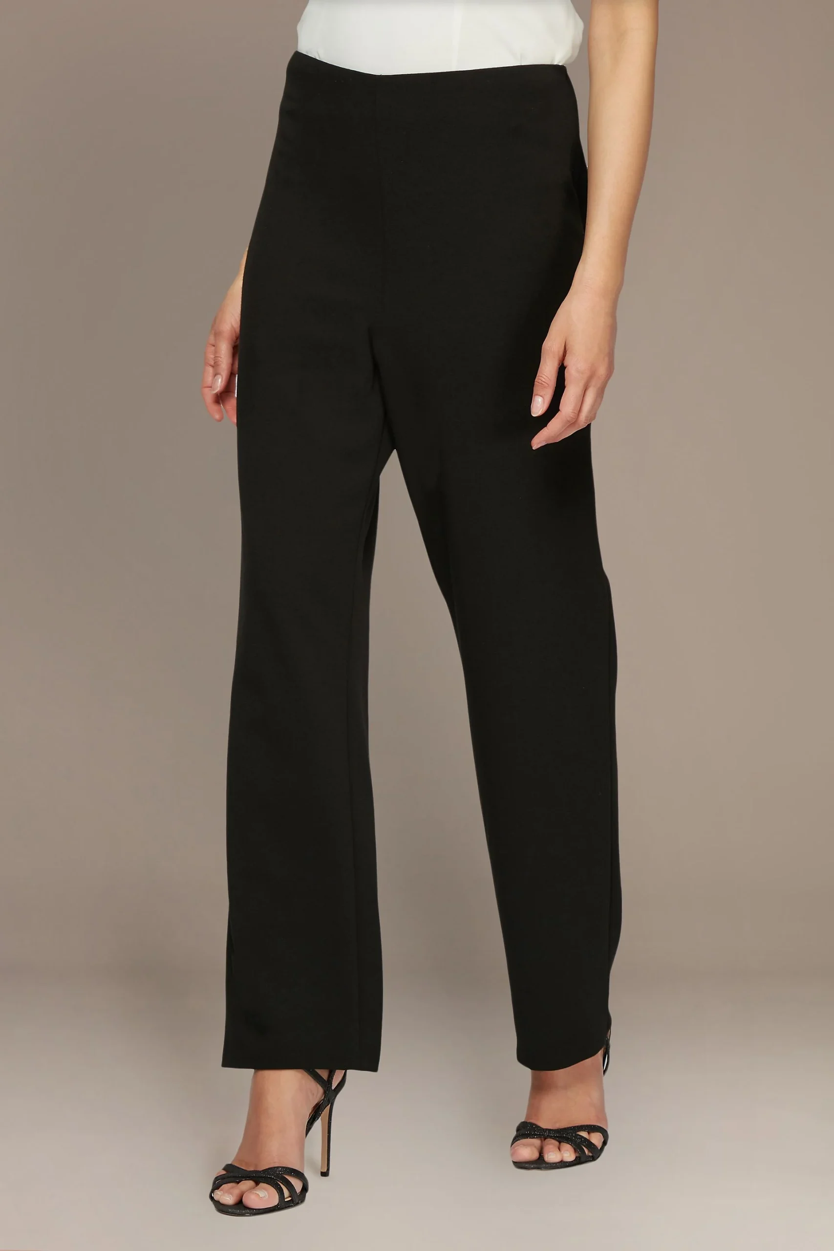 Slim Crepe Pants