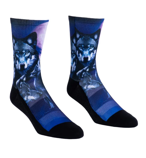 SOCK it to me Athletic Printed Performance Crew Socks (SITMAPC) - Leader of the Pack