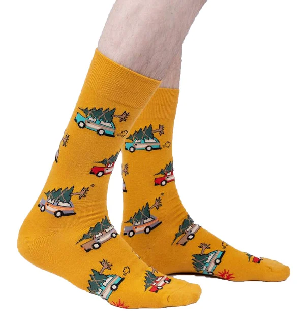 SOCK it to me Men's Crew Socks (SITMMCS) - Little Full, Lotta Sap