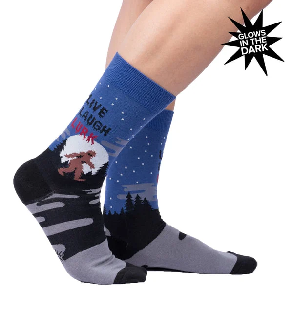SOCK it to me Men's Crew Socks (SITMMCS) - Live, Laugh, Lurk