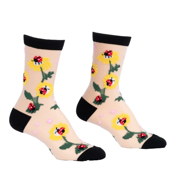 SOCK it to me Sheer Crew Socks (SITMSCS) - Where My Ladies At?