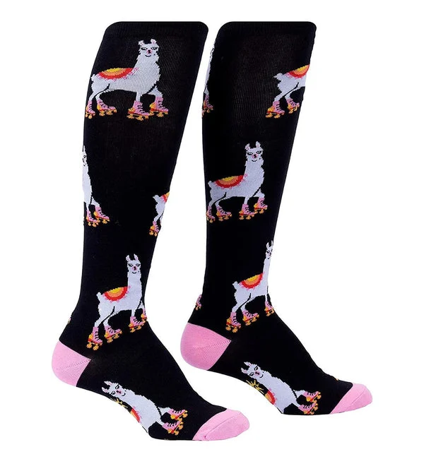 SOCK it to me Unisex Knee High Socks (SITMKHS) - They See Me Rollin'