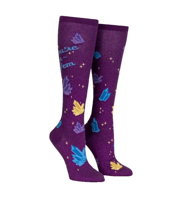 SOCK it to me Unisex Knee High Socks (SITMKHS) - You're a Gem