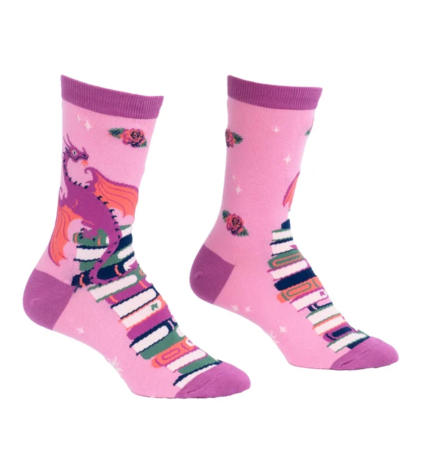 SOCK it to me Women's Crew Socks (SITMWCS) - Romantasy