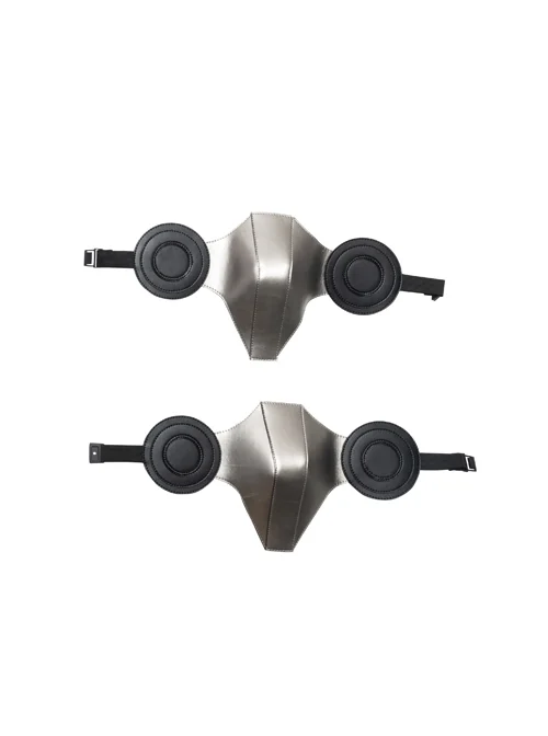 Star Wars The Clone Wars Darth Maul Halloween Cosplay Accessories Silver Knee Guards