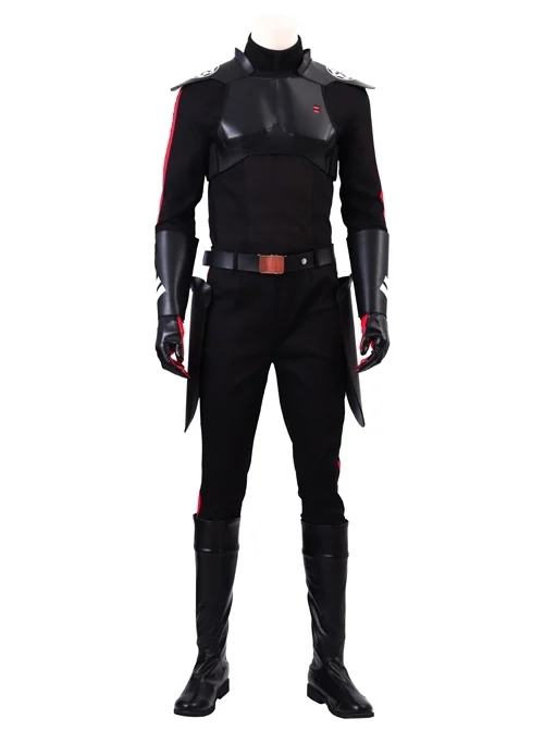 Star Wars Jedi Fallen Order Inquisitor Cal Kestis Black Battle Suit Halloween Cosplay Accessories Wrist Guards And Gloves