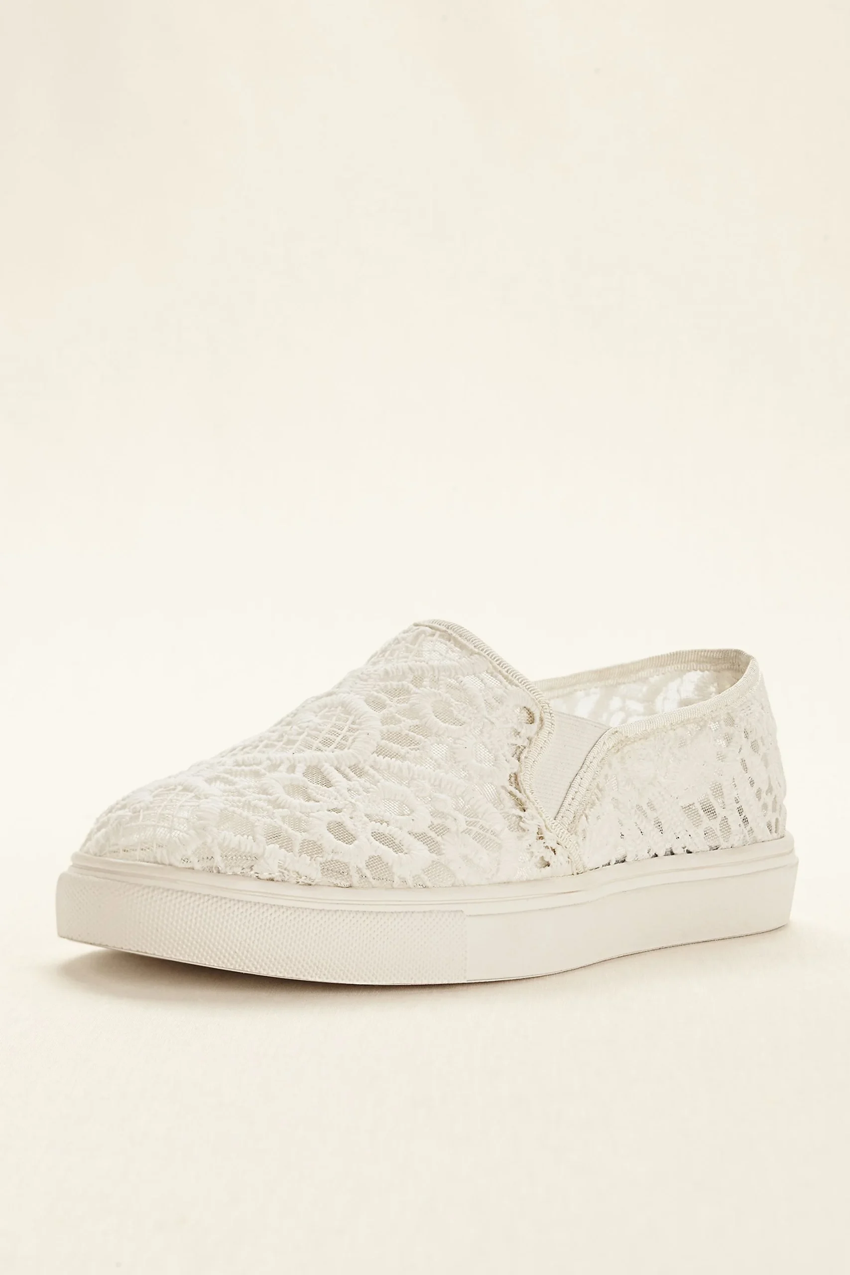 Steve Madden Bridal Lace Slip On Sneaker