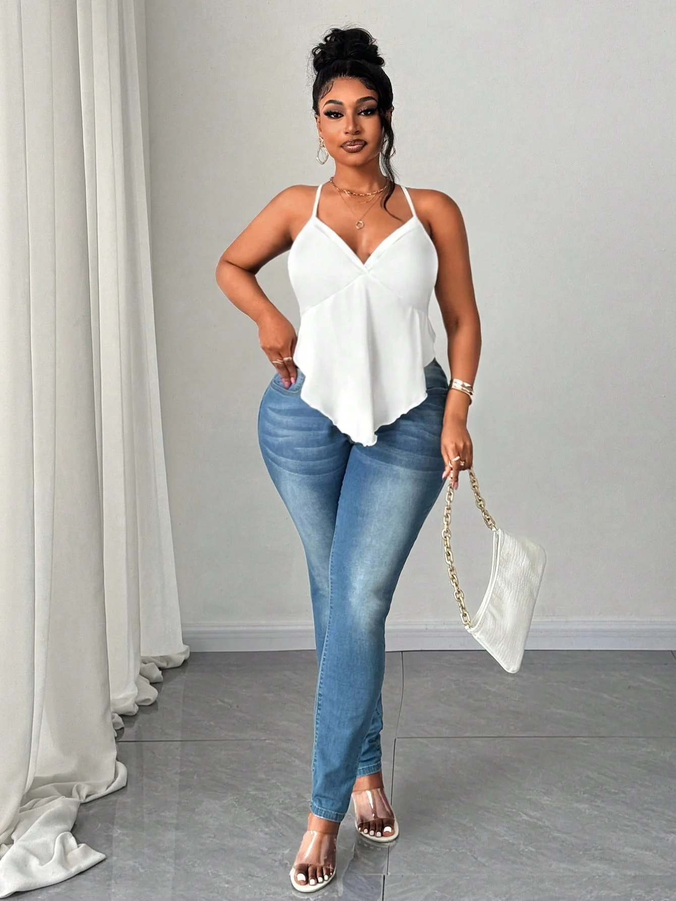 Summer Backless Sleeveless Top