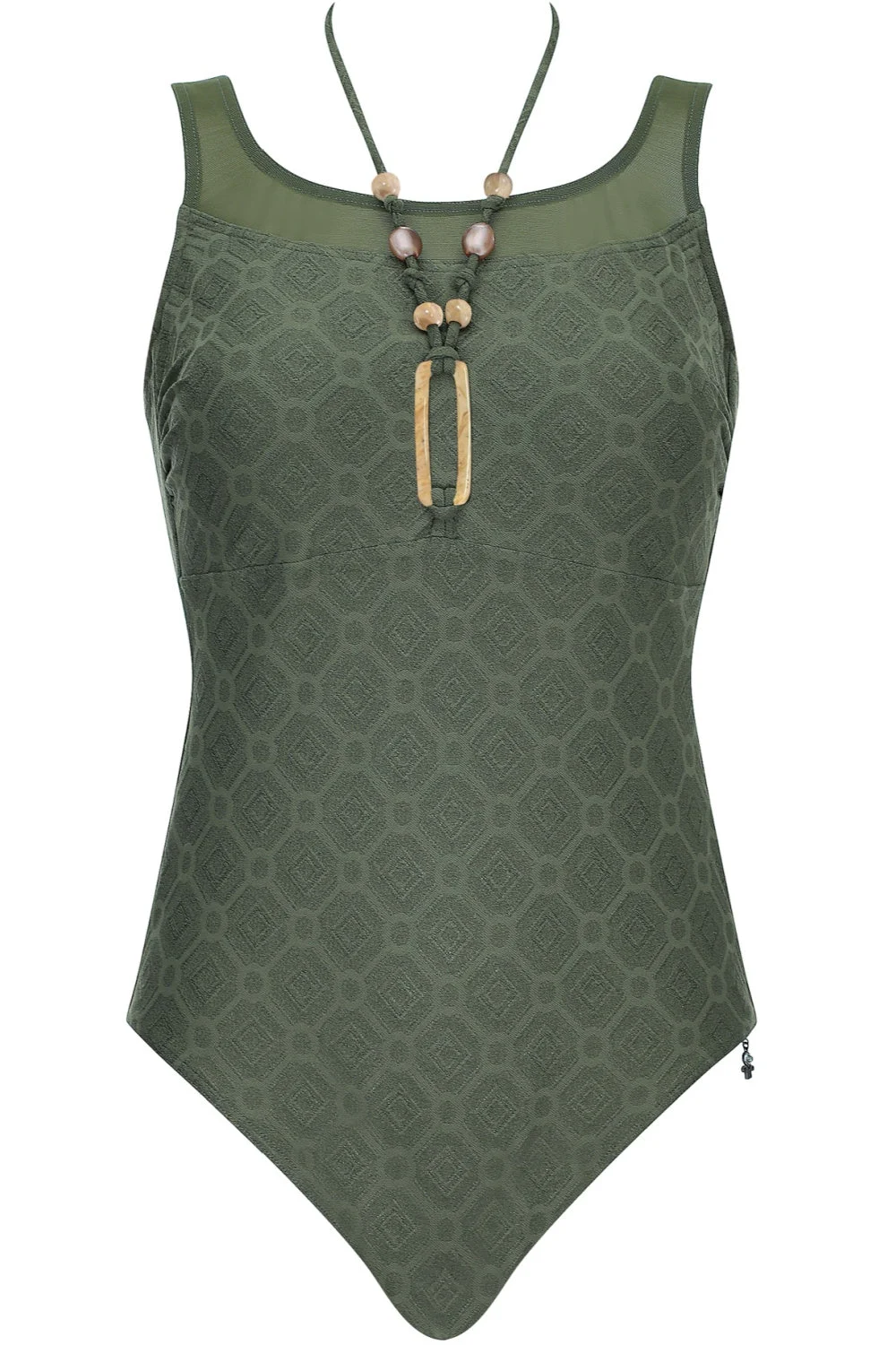 Sunflair Mastectomy Swimsuit, Dark Green (62023)