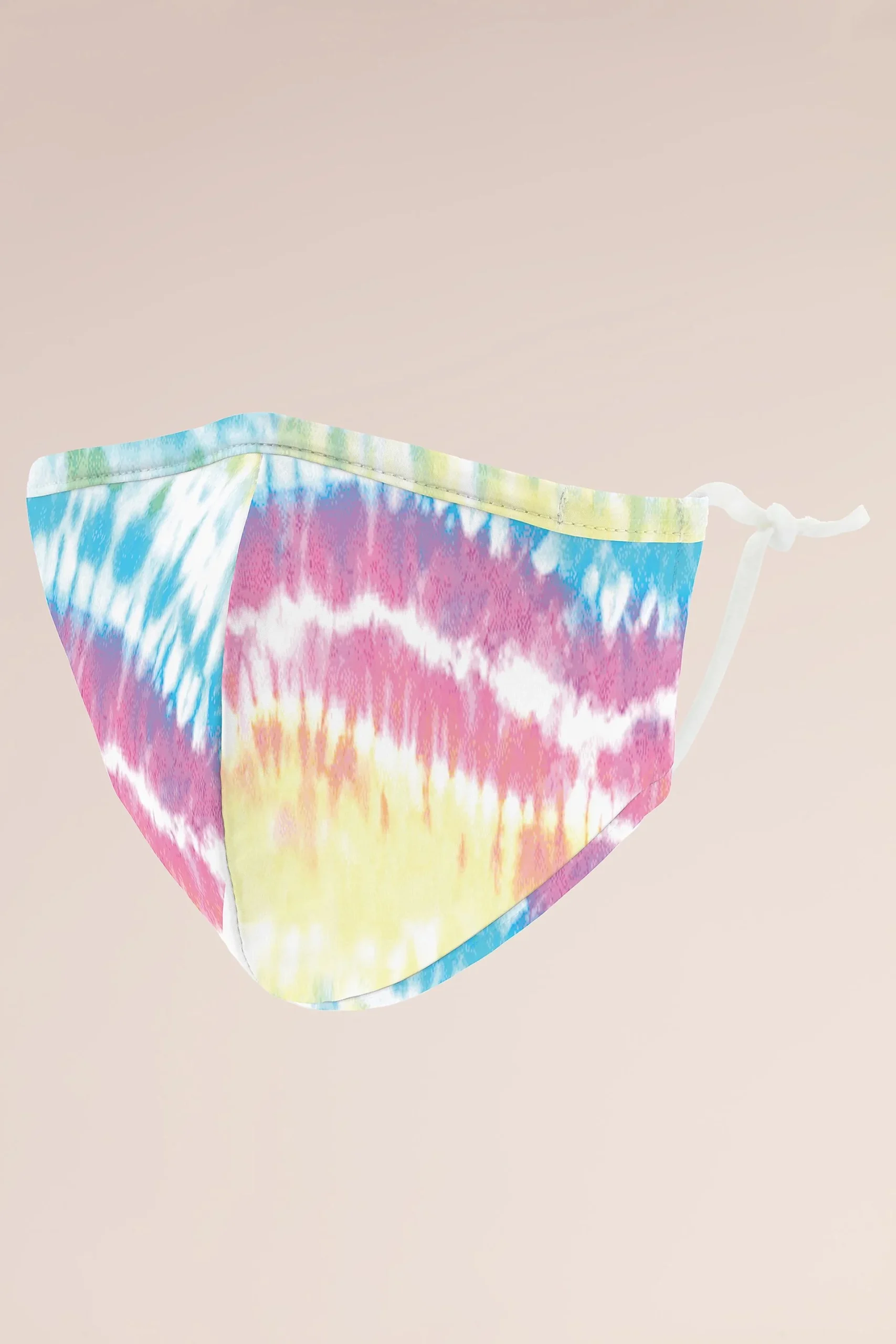 Tie-Dye Kids Mask with Adjustable Ear Loops