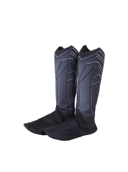 Titans Season 3 Nightwing Dick Grayson Battle Suit Printing Version Halloween Cosplay Accessories Boots